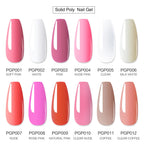 Limegirl Nail Set Nail Gel Tools Kit 54W Nail Lamp 18/12/7 Colors UV Gel Nail Polish Kit Contains Nail Drill Machine Nail Kit