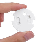 White Electrical Safety Socket Protective Covers Baby Care Clear Anti-electric Shock Infant Plug Power Outlet Guard Protection