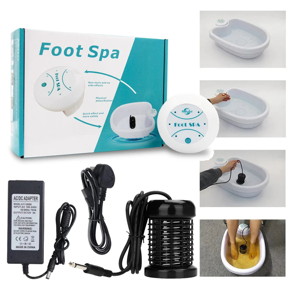 Detox Ionic Foot Spa Bath Machine Massage Foot Ionic Detoxification Relieves Fatigue Promote Good Health And Full For Vitality Main image