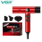 VGR Hair Dryer Professional Hair Dryer BLDC Motor Hair Styling Blow Dryer Machine 110000 RPM Negative Ion Salon Air Blower V-401