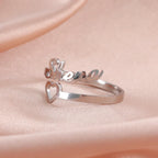 Custom Double First Name Finger Ring For Women Men Personalized Couple Family Gift Gold Color Stainless Steel Metal Jewelry