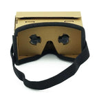 1pc Google Cardboard 3D Vr Virtual Reality Glasses For Android or Phone NEW VR Model DIY Transform Your Device Into a Big Screen