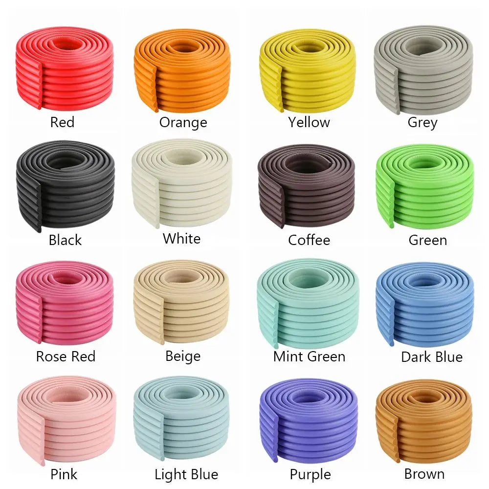2M Baby Safety Protection Strip Table Corner Protector Desk Edge Guard Strip Furniture Corners Children Safety Foam Protection Secondary image