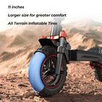 iScooter iX5S EScooters 48V15Ah Battery 1000W Motor EABS Braking System Electric Scooter 11" off-road Tire Aldult City E-Scooter