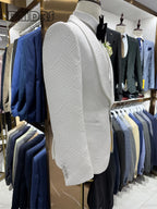 24H Ship High Quality Wedding Suit Set for Groom 3 Pieces Men's Fashion Suits One Button Shawl Neck Blazer Jacket Vest Pants