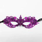 New Women Hollow Lace Face Mask Masquerade Sexy Cosplay Prom Party Props Costume Mask Nightclub Halloween Black Eye Mask