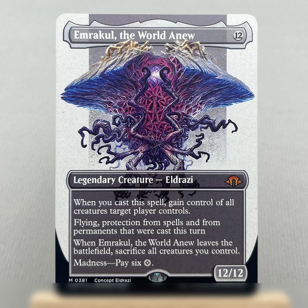 BIG MH3 OTJ OTP HOLO7-Ⅰ01 Tcg cards proxys Magical  Simulacrum Synthesizer and Power Vaultborn the Tyrant Ulamog, Gather