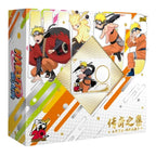 KAYOU Genuine Naruto Cards Box Anime Figure Card Booster Pack Sasuke Collection Flash Card Toy Birthday Christmas Gift for Kids