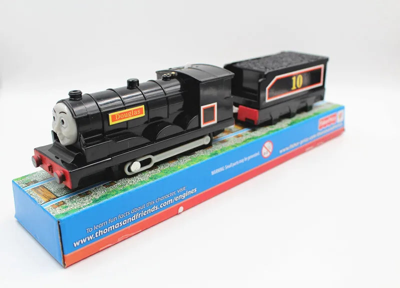 Original Thomas and Friends Electric Train Motorized Engine Railway Train Gordon Donald Douglas Freddie Kid Toy for Boy Children