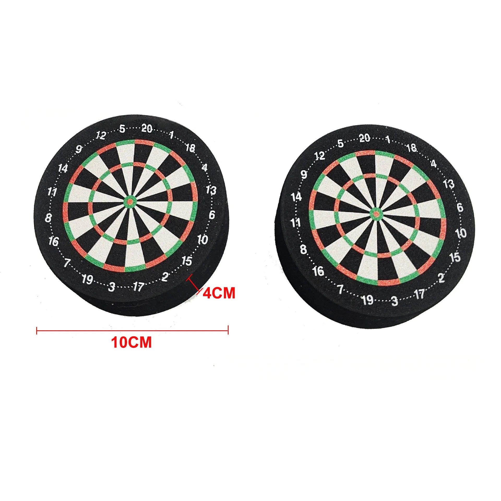 10cm Mini Dart Dock - EVA Foam Dart Holder & Base Station with Double Face Dartboard Design, Soft Stand for Home & Party Games Secondary image
