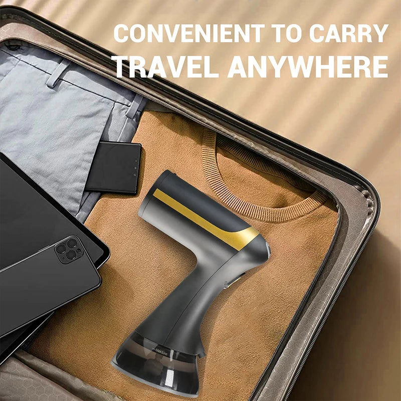 1500W Handheld Steam Iron Fast-Heat Garment Steamer Portable Travel Foldable Ironing Machine Household Electric Fabric Steamer