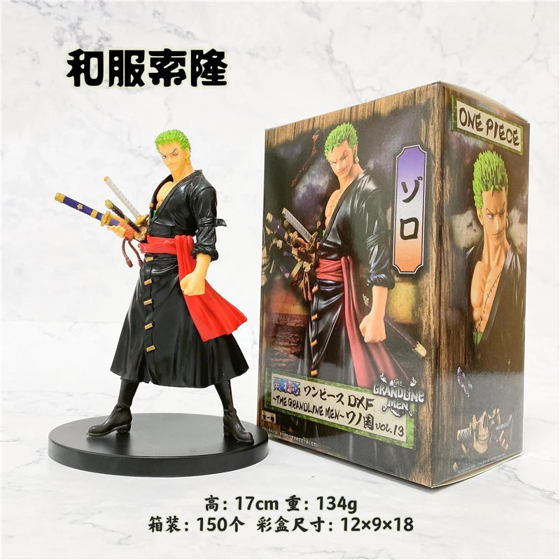 New One Piece Figure Ninja Nami PVC Figures OP Tama Luffy Yamato Kaidou Zoro Sanji Usopp Law Newgate Model Gift Toy