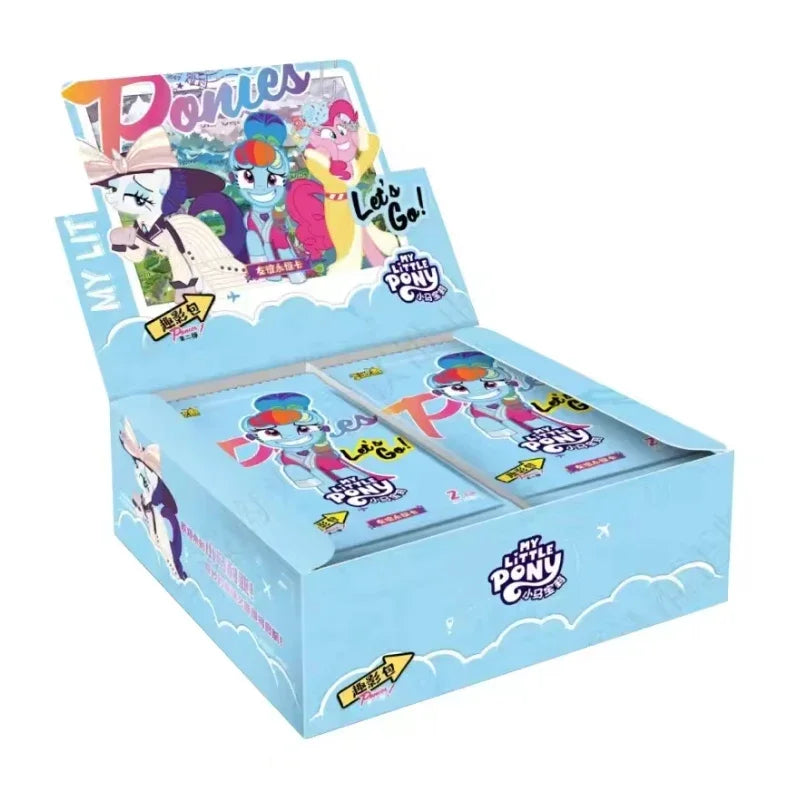 KAYOU Genuine New My Little Pony Friendship Eternal Star Bag 2 Rhythm Moon AR Gilded Decoration OR Collection Card Gift