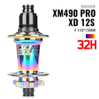 2024 KOOZER XM490 PRO BOOST Mountain Bike Hubs Steel shaft Sealed Bearing 148x12MM 110x15MM 141x5MM 28H 32 Holes Noise hub