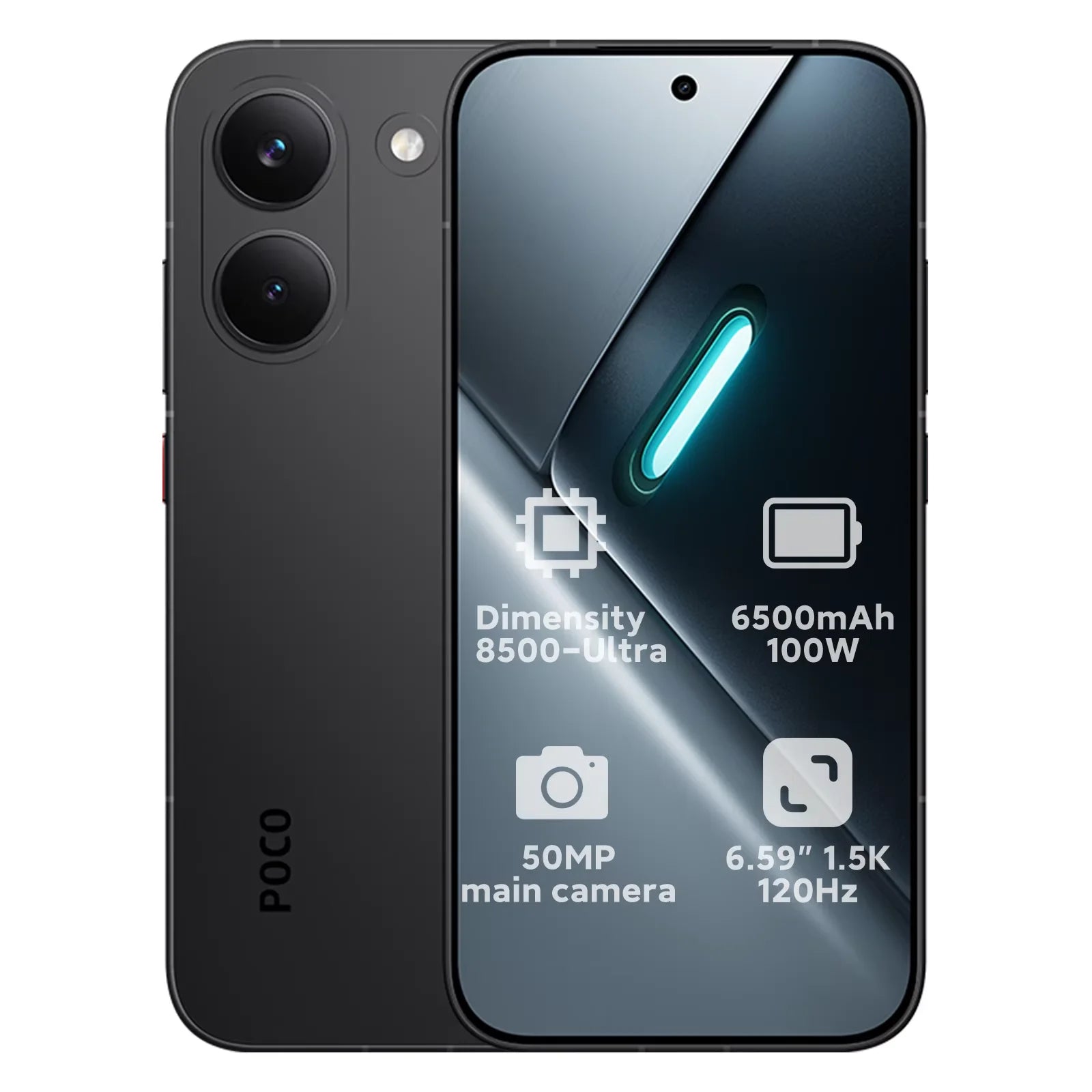 Global Version POCO X8 Pro Dimensity 8500-Ultra Processor Smartphone 6.59" 1.5K 120Hz Display 6500mAh(typ)  100W HyperCharge