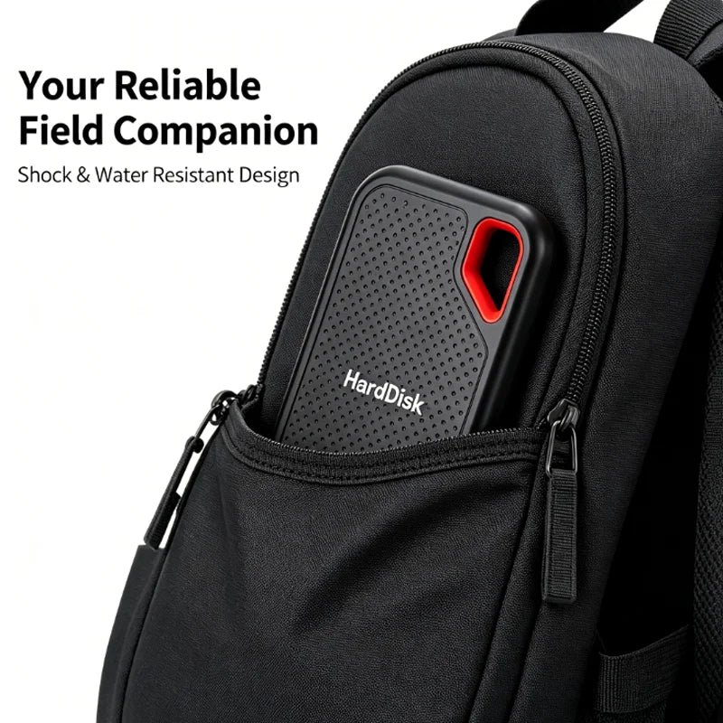 High-Speed Original SSD 2TB Portable USB3.1 Hard Drive 4TB Noiseless Disk for Freelancer Laptop Tablet Workbench