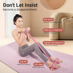 6-Tube Resistance Band Multi Function Tension Rope Fitness Bands 6-Tube Elastic Yoga Pedal Puller For Sports Exercises At Gym