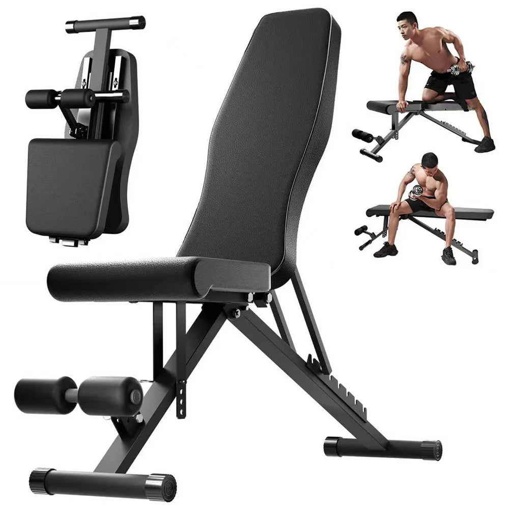 Weight Bench for Full Body Workout Multifunctional Strength Training Dumbbell Bench Press Adjustable Foldable 1000 lbs Capacity Image principale du produit