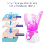 Face Steamer Facial Heating Sprayer Skin Moisturizing Pore Cleaner Facial Hot Fog Steamer Home SPA Machine Care Skin Humidifier