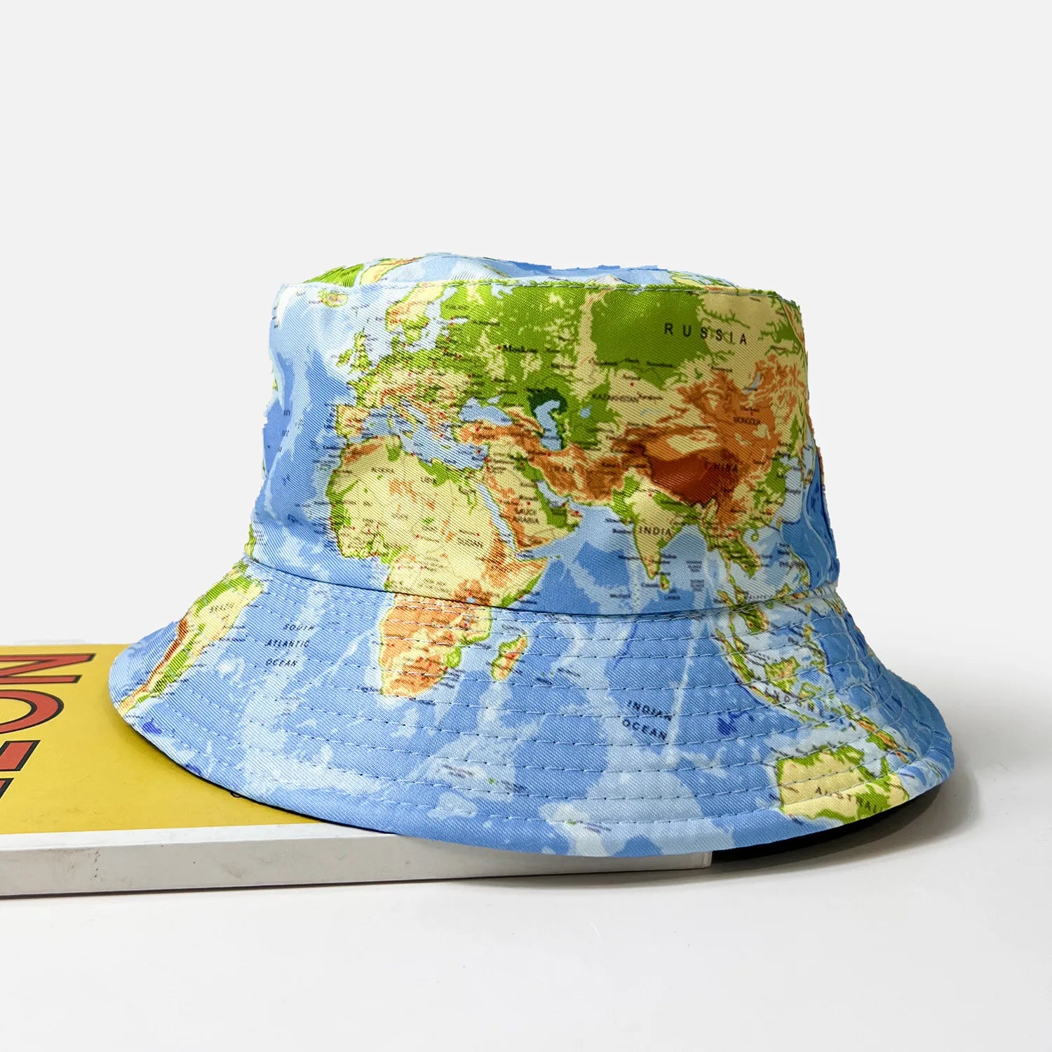 Cartoon Youthful Cool Novelty sun moon smiling face fish fisherman hat Outdoor Leisure Sunscreen Sun Hat Men Women bucket hats