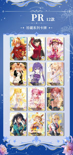 New Goddess Story Card Fufeng Chapter Colorful FlashCard Anime Character Collection Card Games Toys Child Gifts
