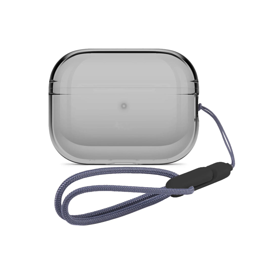 Clear Silicone Case for Airpods Pro 2 2022 Transparent Soft TPU Cover Case With Rope Earphone Accessories for Apple Airpod Pro 2