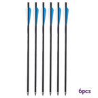 Carbon Crossbow Arrow with Replaced Arrowhead, Archery Bolts, Shooting Accessories, Hunting, ID8.8, OD7.6, 20"