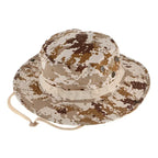 Multicam Tactical Fisherman Hats Foldable Outdoors Sniper Camouflage Fishing Cap Outdoor UV Sunscreen Panama Hunting Bucket Hat