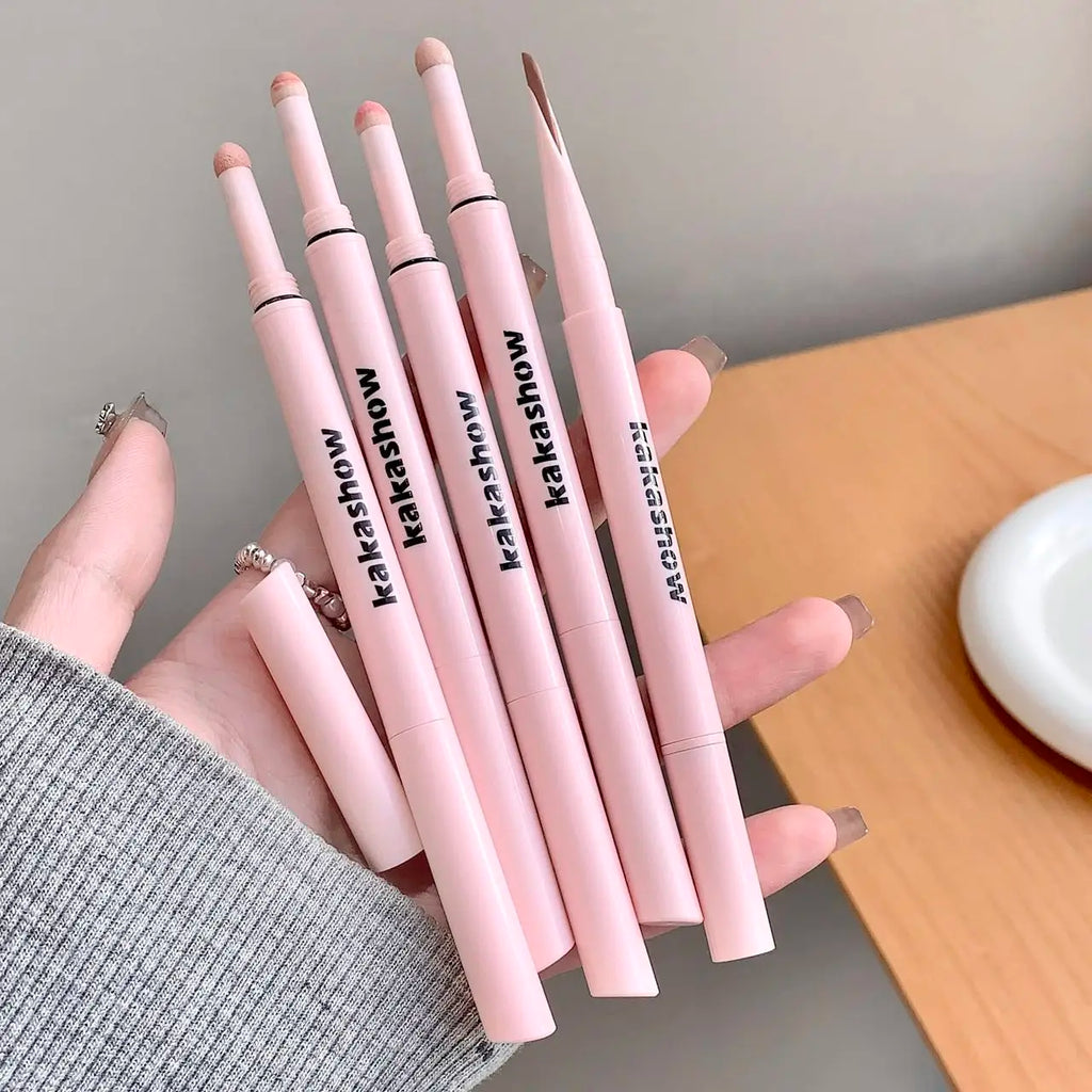 Double-end Lying Silkworm Eyeliner Pencil Diamond Glitter Matte Aegyosal Pen Brightening Cream Shadow Highligher Eye Makeup