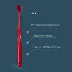 Four colors New Volcanic Charcoal Toothbrush Widen Soft Eco Friendly Portable Fiber bursh Premium Oral Hygiene Care Dropshipping
