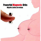 Ultra Powerful Magnetic Orbs Nipple Clamps BDSM Bondage Stimulator Clitoris Labia Nipple Creative Fidget Magnets Adult Sex Toys