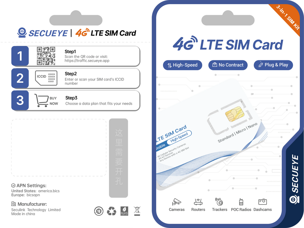 Europe Prepaid Data SlM Card,Coverage in Europe/UK Countries,High-Speed 5G/4G LTE,Data-only SIM Deal for 4G Camera and Travel