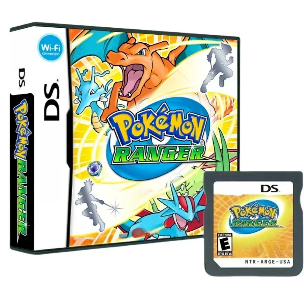 NDS Game Card，Pokémon series Platinum， Pure Heart ，True Soul ， Conquest，Garbage Gold， New  Version English  Game
