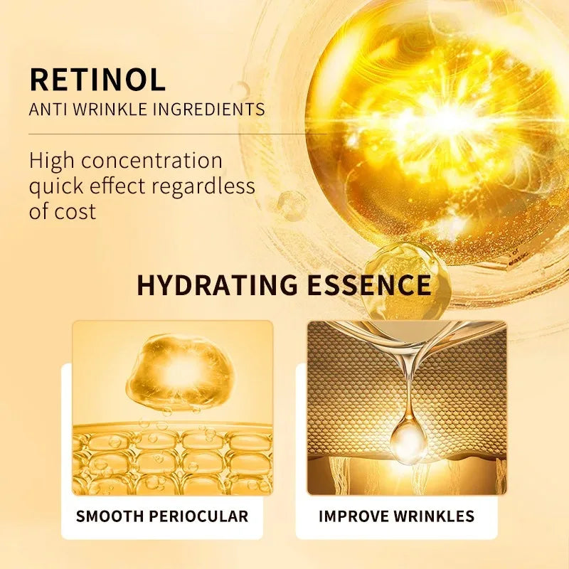 SADOER  Retinol Eye Cream Reduces Dark Circles and Wrinkles Moisturizes and Tightens The Eyes, Eye Cream Korean Eye Care Product