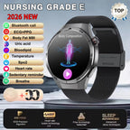 2026 New Nursing Grade ECG+PPG Smart Watch Health Analysis Blood pressure Lipids Uric acid Wireless HD Call Smartwatch Men Women