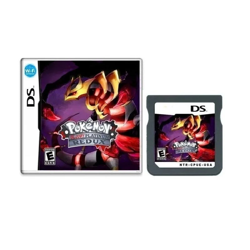 NDS Game Card，Pokémon series Platinum， Pure Heart ，True Soul ， Conquest，Garbage Gold， New  Version English  Game