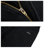 Spring Autumn Men Classic Fashion Brand Jeans Homme Man Soft Stretch Black Biker Masculino Denim Trousers Mens Pants Overalls