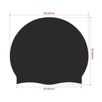 Swimming Cap Silicone Waterproof Swim Hat for Men Women Adult Kids Pool Caps Diving Swimming Equipment Elastic Caps 2025