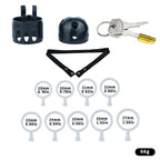 New Ringless Chastity Cage 5 Color Options Male Penis CB Lock Urethral Locking Device Sissy Device Breathable One-Piece Sex Toy