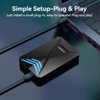 Launchbox 2T Game Hard Drive Disk for PS4/PS3/PS2/Wii/WiiU/GAMECUBE etc with 4200+ 3D/PC Games Portable Game Console For Laptop
