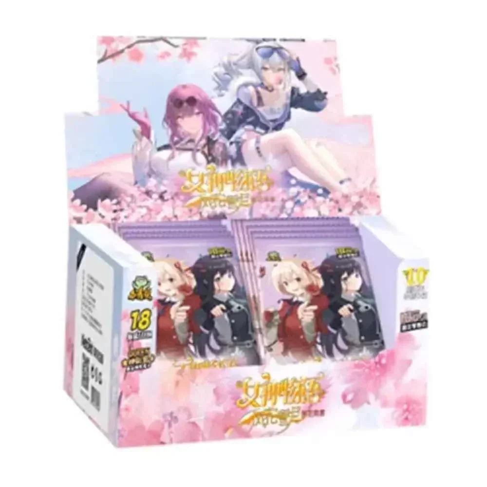 New Goddess Story Card Fufeng Chapter Colorful FlashCard Anime Character Collection Card Games Toys Child Gifts