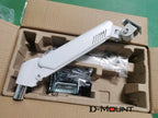 D-MOUNT D80 metal alumin 2-10KG 13"-32" monitor desktop stand mount gas spring arm full motion rotate clamp 0-60mm grommet