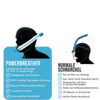 Adult Diving Dry Snorkel with Splash Guard and Top Valve - Supernova Dry