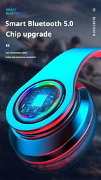 Headsets Gamer Headphones Blutooth Surround Sound Stereo Wireless Earphone USB With MicroPhone Colourful Light PC Laptop Headset