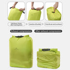 Naturehike Rolled Storage Bag Outdoor Travel Hiking Lightweight Waterproof Vacuum Compression Dispenser Bags Portable Organizer