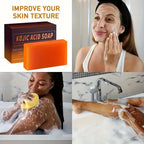 3pcs*100g Curcuma Soap Ginger Handmade Soap Essential Oil Soap Turmeric Soap Lemon Turmeric Curcuma Soap Papaya Soap Soap Handma