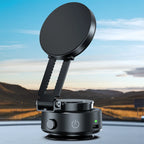 For Magsafe Magnetic Vacuum Car Phone Holder 360° Rotatable Folding Mobile Phone Holder Electric Vacuum Swivel Stand