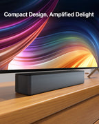ULTIMEA 5.1 Virtual Surround Soundbar, 3D Surround Sound System, Soundbar for TV with Subwoofer and Rear Speakers, Poseidon D50