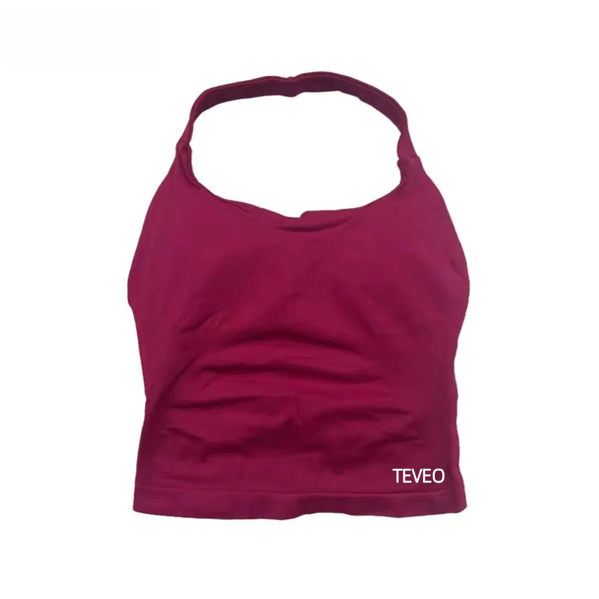 2025 TEVEO Nouveau Soutien-Gorge Elastique Haute Résistance Entièrement Licou Cou Nu Dos Nu Yoga Yoga Yoga