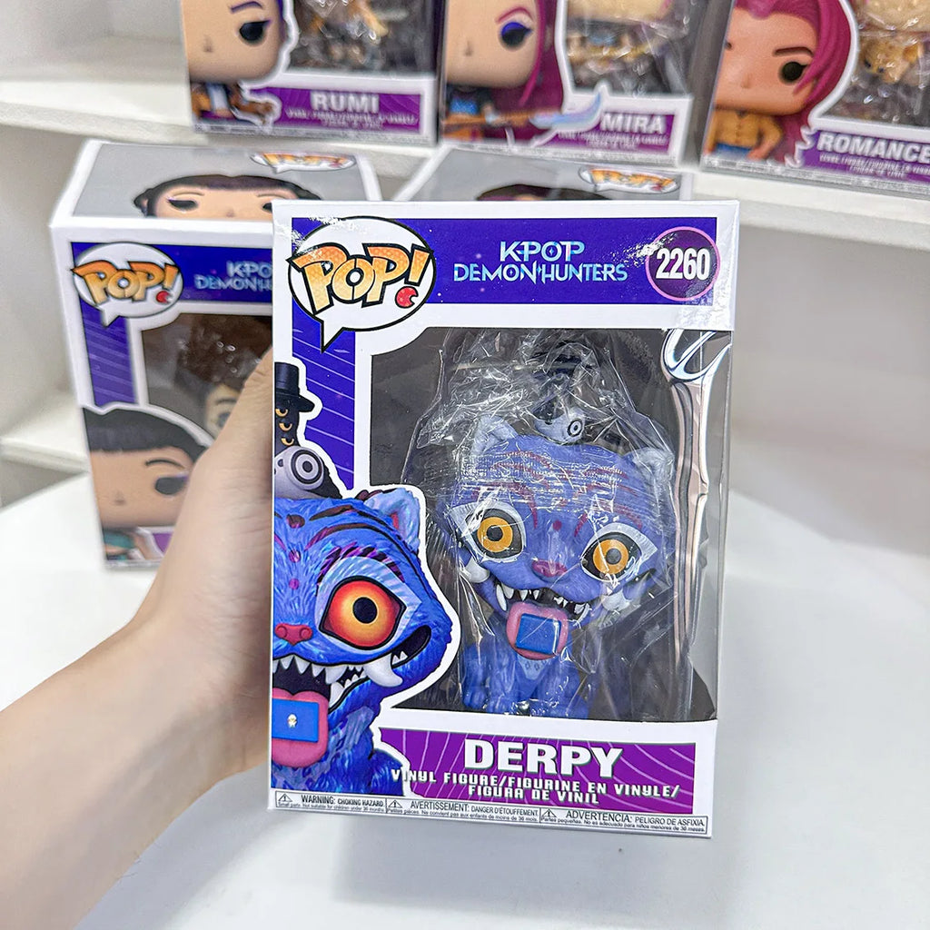 Funko POP KPOP Witch Hunter Group Trendy Handheld Office Peripheral Game Cartoon Model Toy Ornaments Boy Birthday Gift